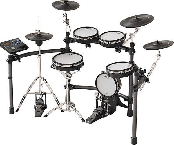 open zoom image for NUX DM-8 All-Mesh Head Digital Drum Kit, Black, main